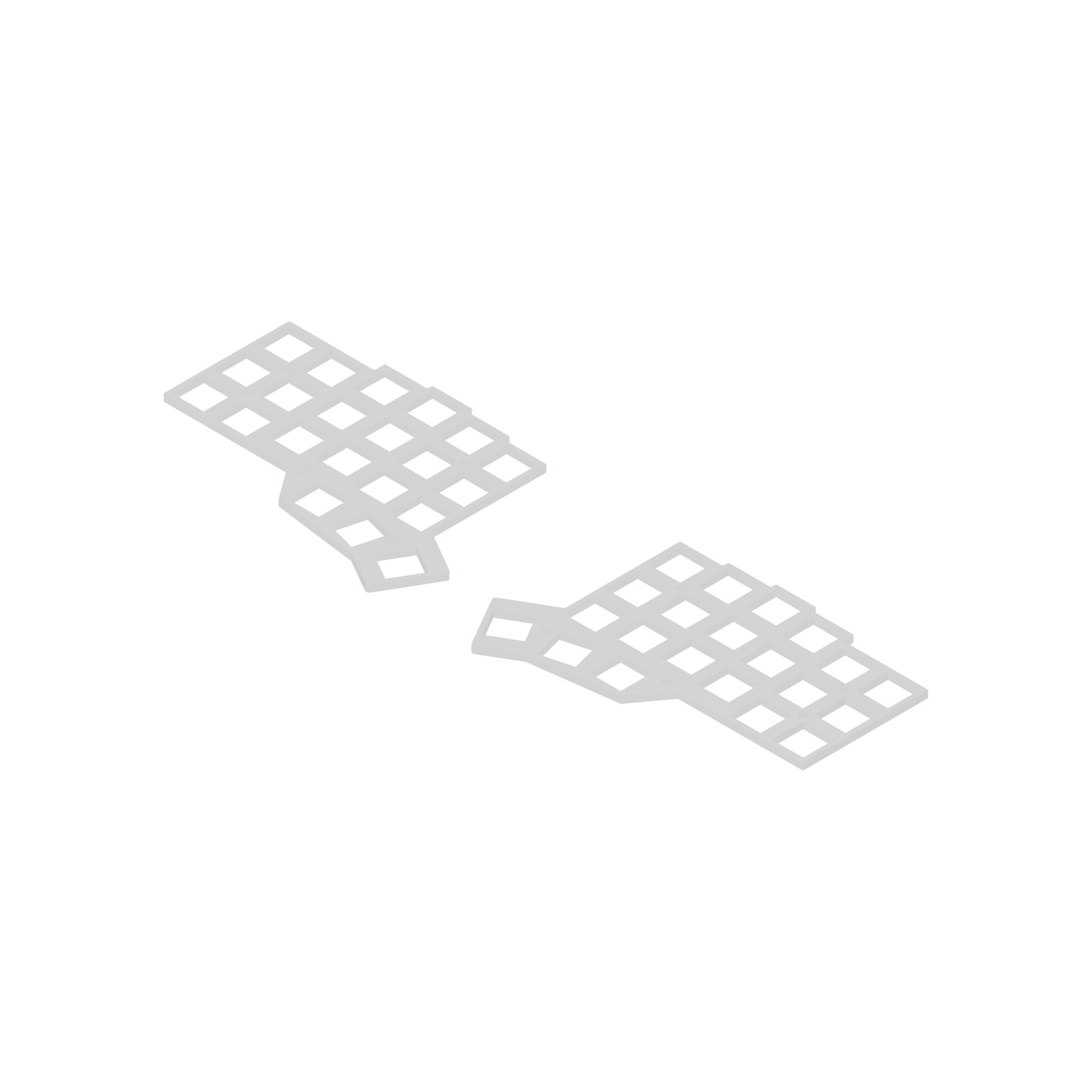 Acrylic Middle Plates