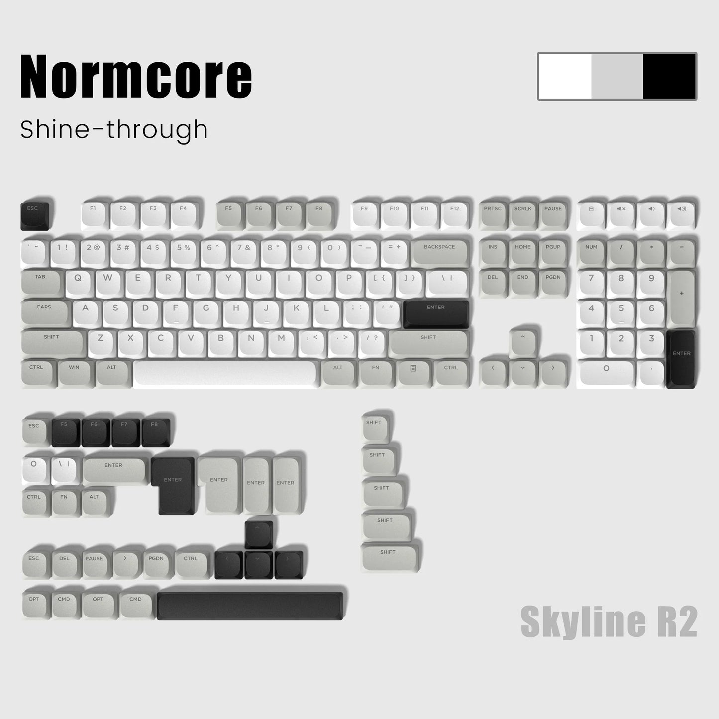 Womier/XVX Skyline Keycap Set