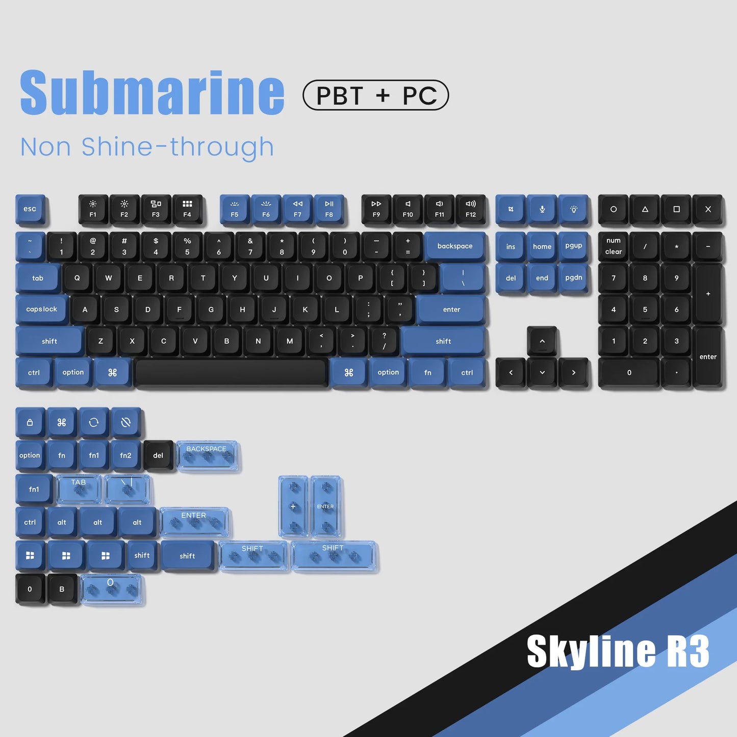 Womier/XVX Skyline Keycap Set