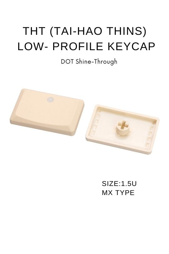 Tai-Hao THT Dot Blank Keycaps