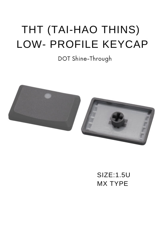 Tai-Hao THT Dot Blank Keycaps