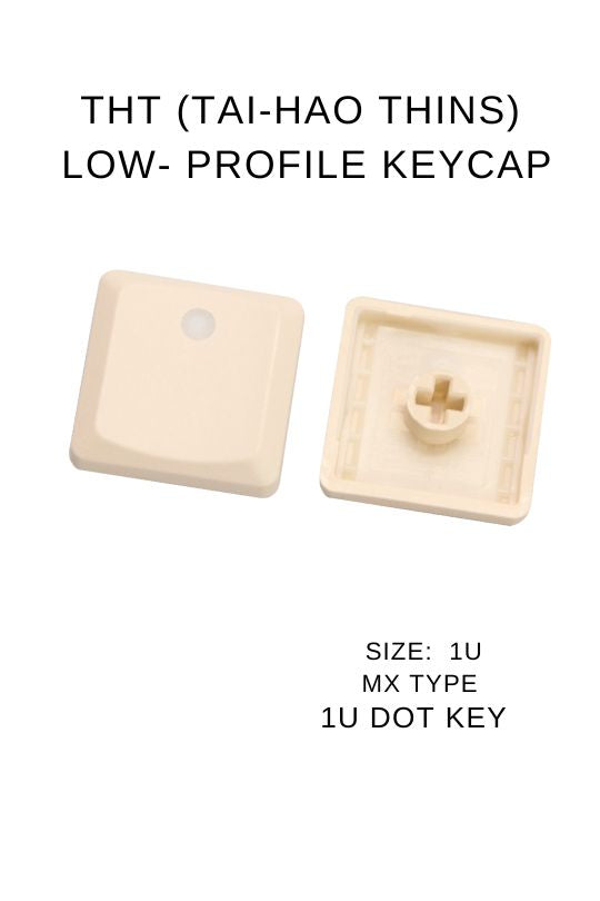 Tai-Hao THT Dot Blank Keycaps