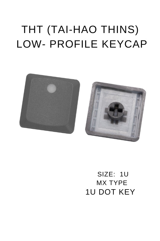 Tai-Hao THT Dot Blank Keycaps