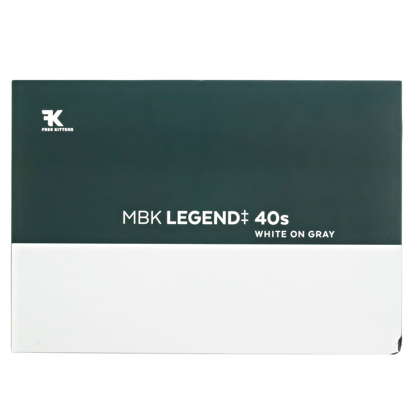 MBK 40s legend keycaps