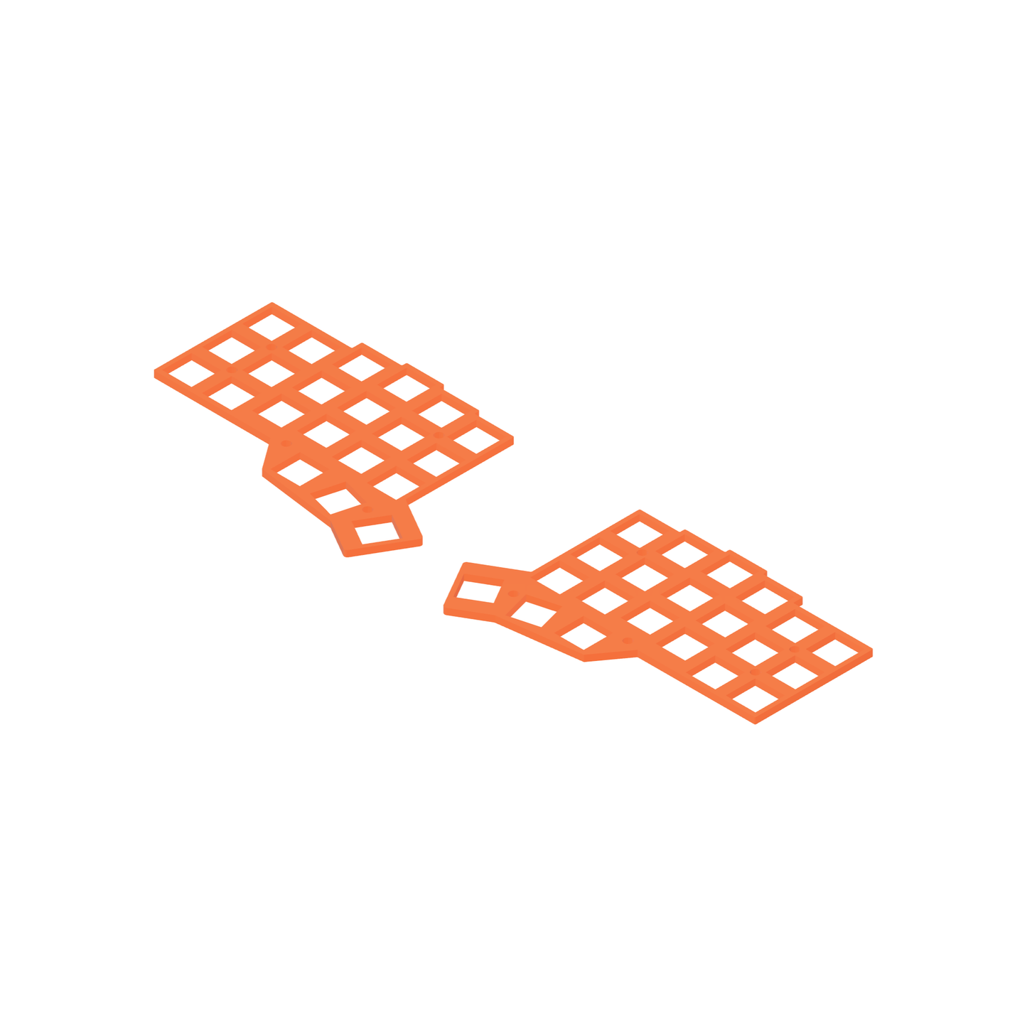 Acrylic Middle Plates