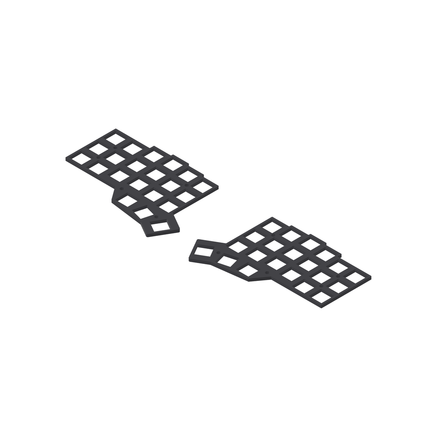 Acrylic Middle Plates