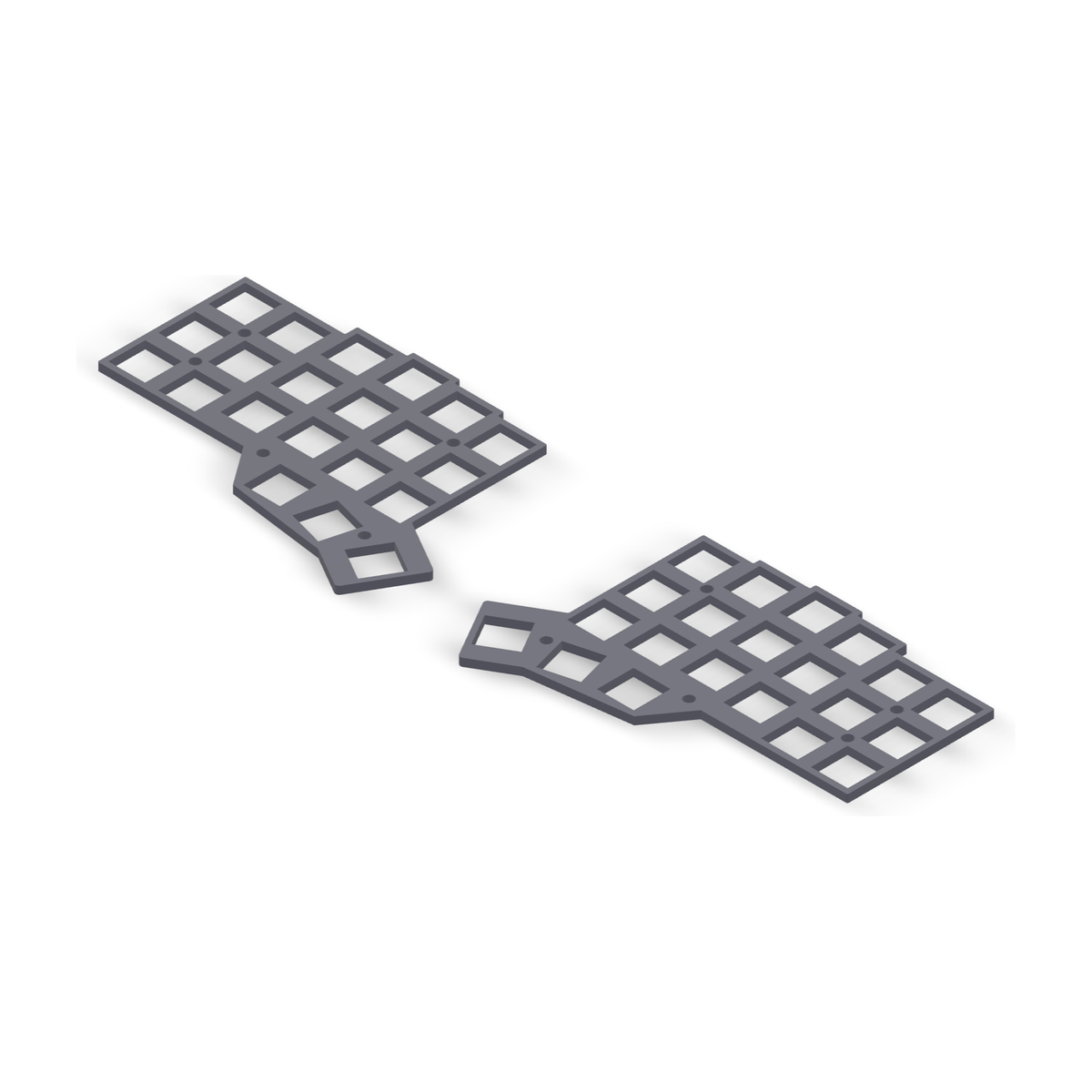 Acrylic Middle Plates