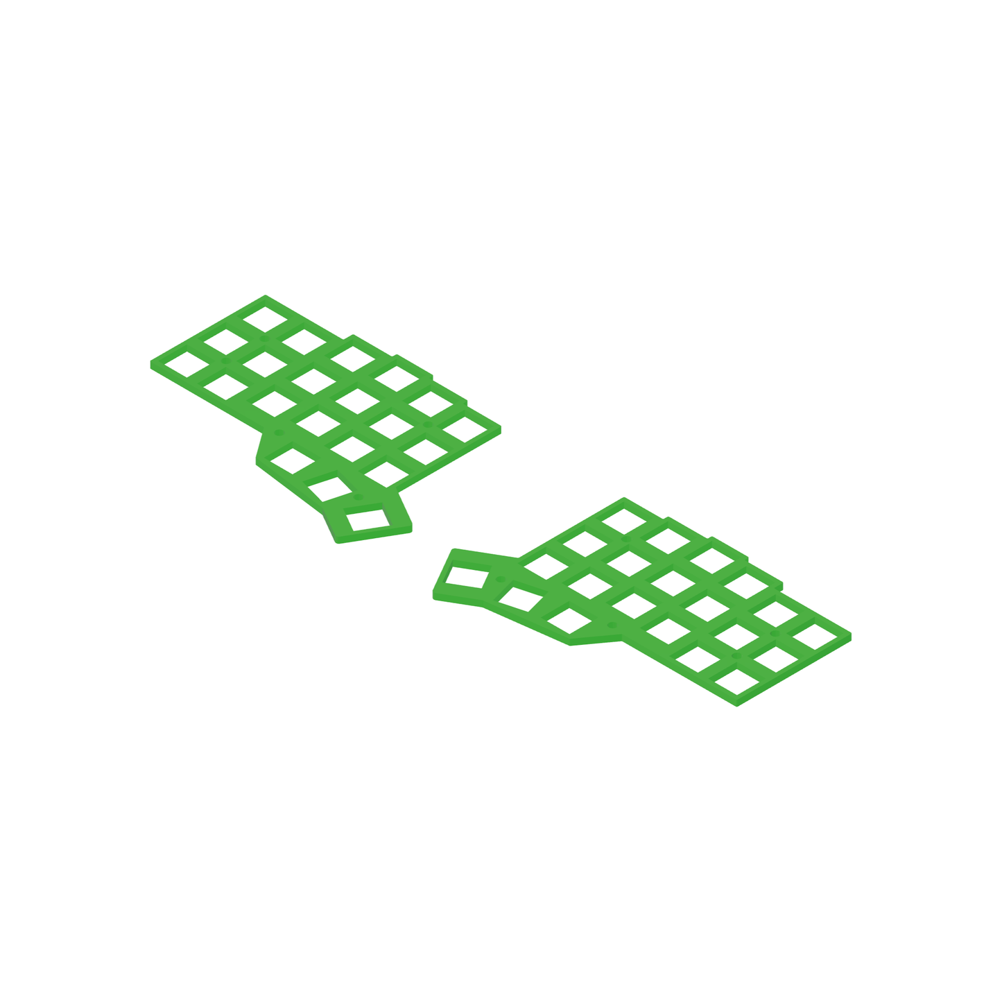 Acrylic Middle Plates