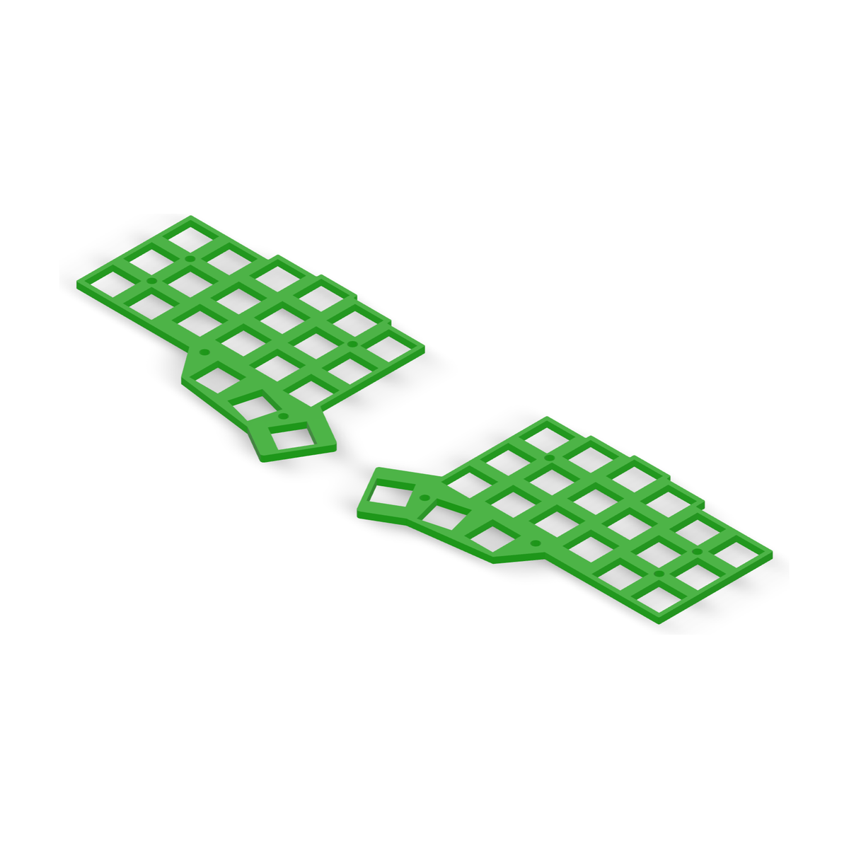 Acrylic Middle Plates