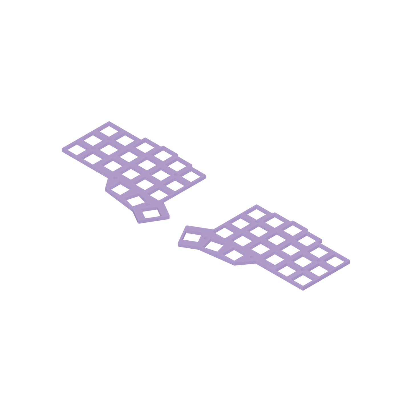 Acrylic Middle Plates