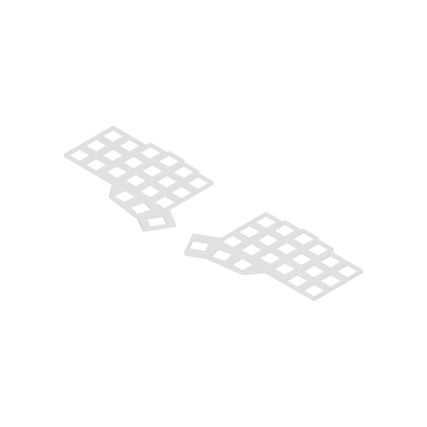 Acrylic Middle Plates